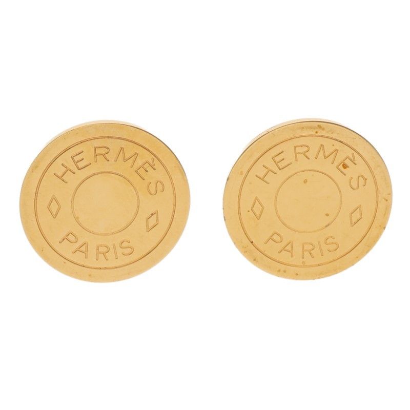 Hermes Series Round Earrings