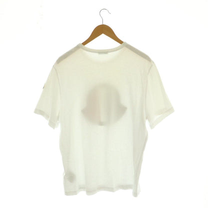 Moncler T-Shirt Short Sleeve Logo M White — view 2