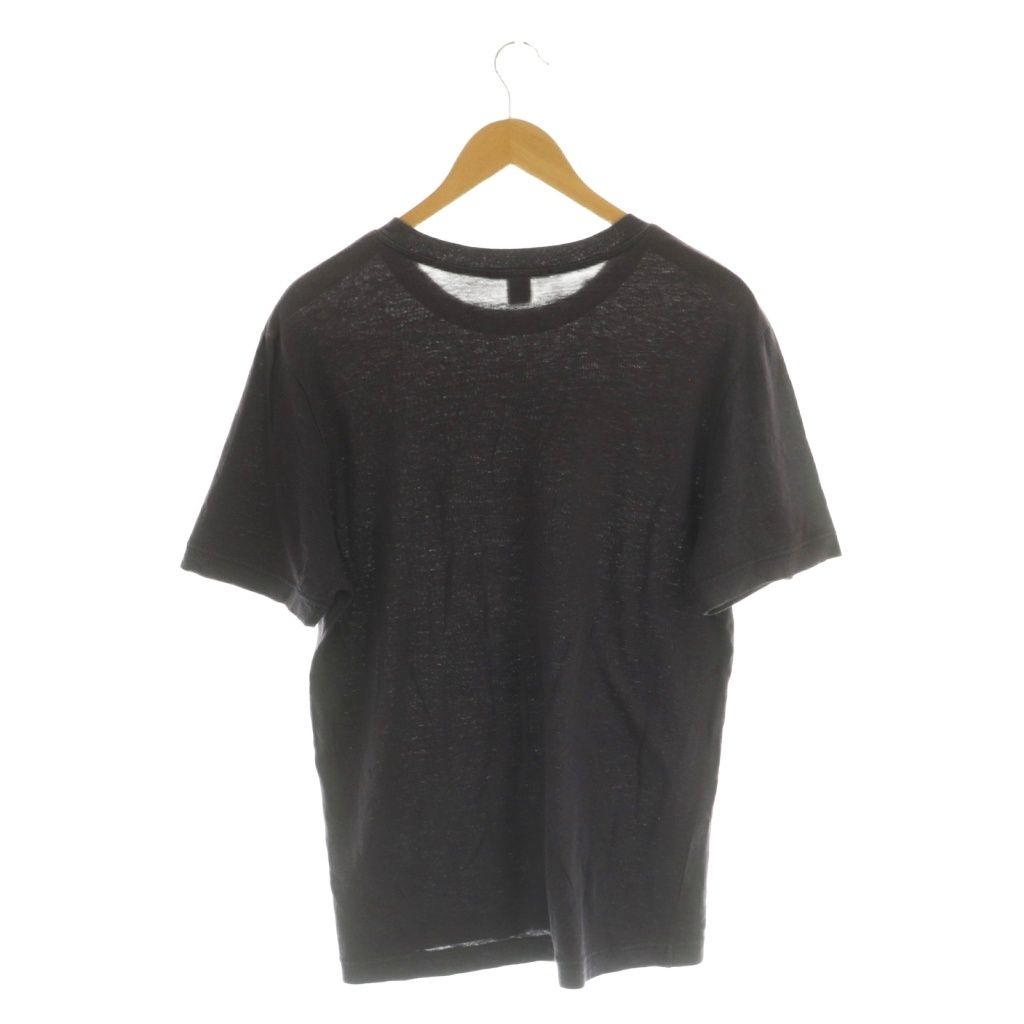 Louis Vuitton T-Shirt Linen Logo Print S Purple — view 2