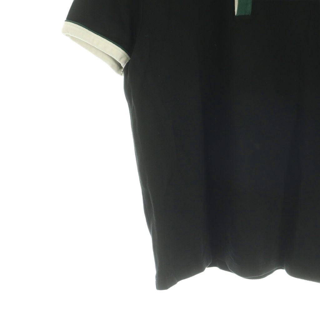 Moncler Maglia Polo Manica Corta Shirt Short Sleeve M Black Green — view 4