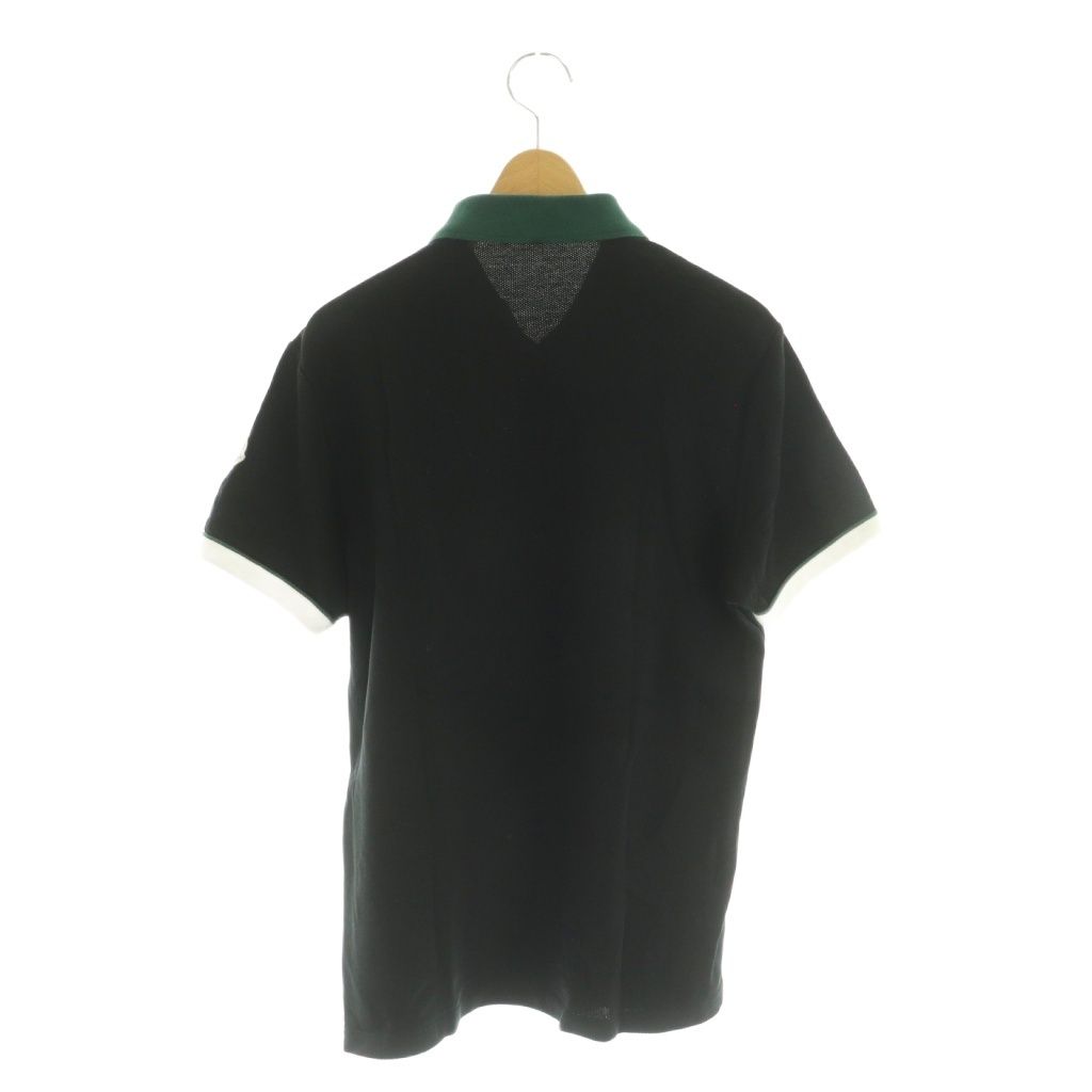Moncler Maglia Polo Manica Corta Shirt Short Sleeve M Black Green — view 2