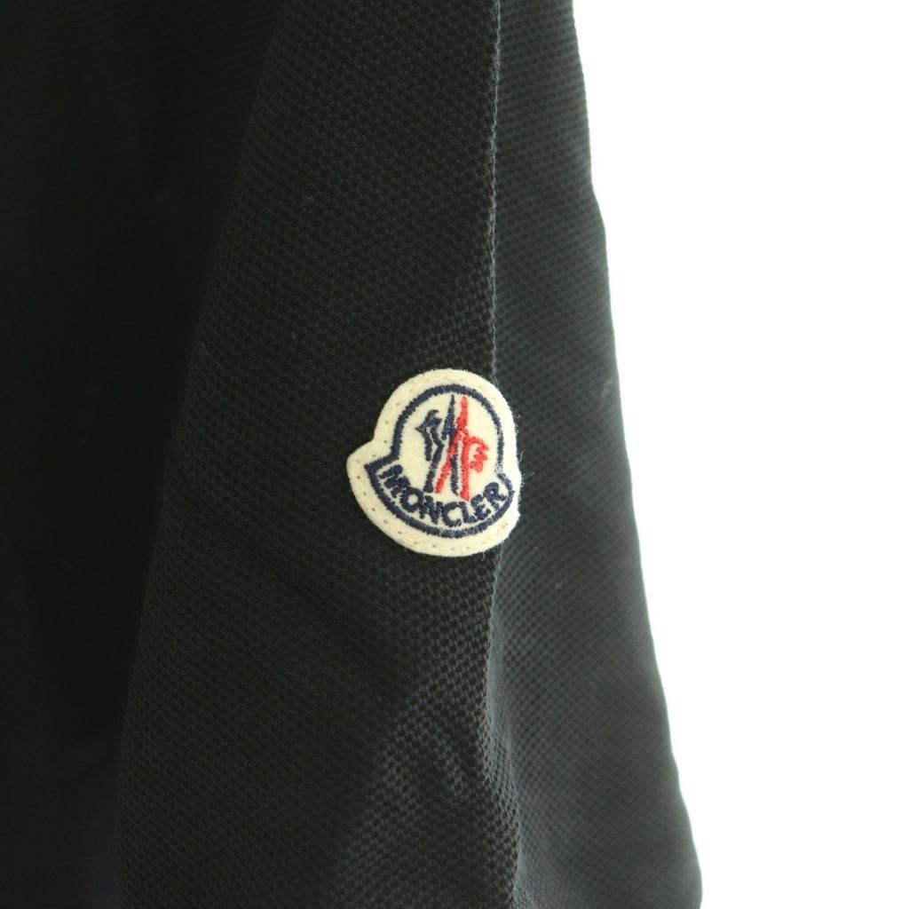 Moncler Maglia Polo Manica Corta Shirt Short Sleeve M Black Green — view 5