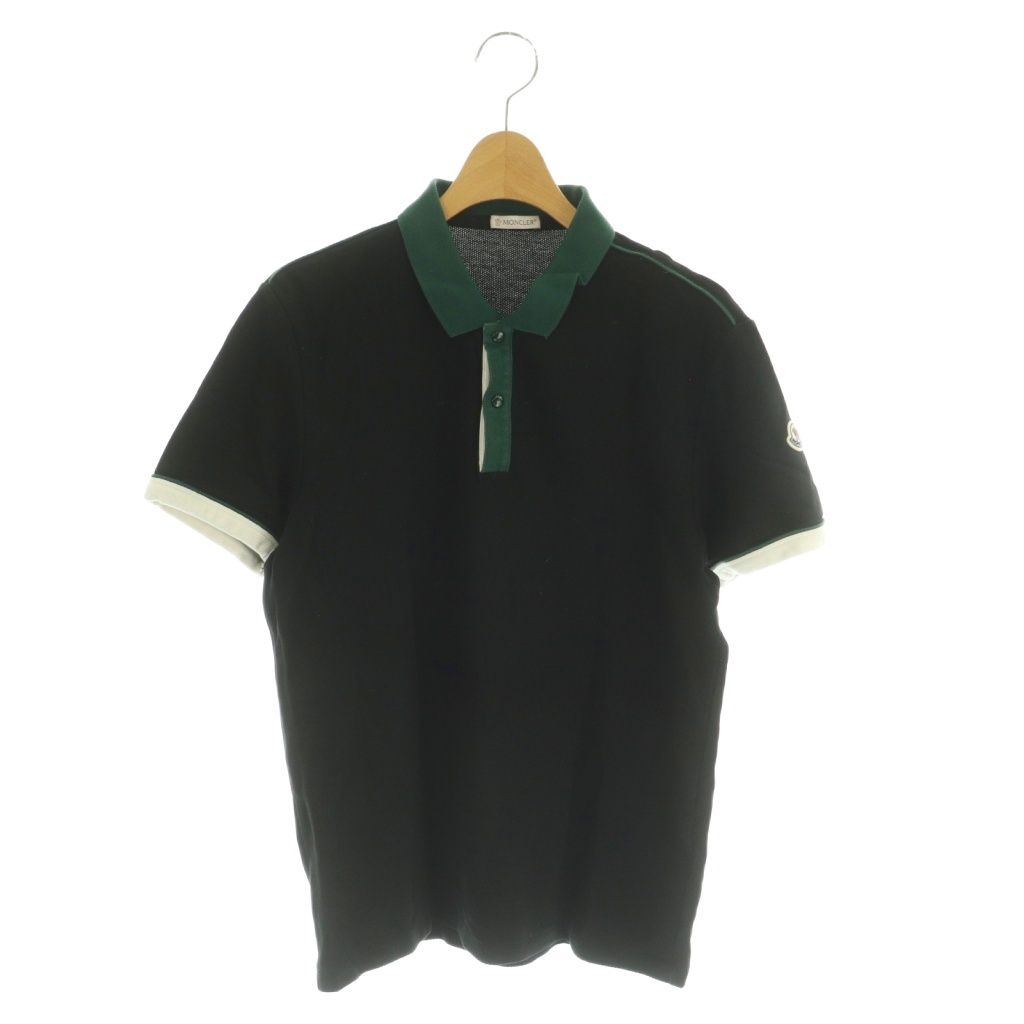 Moncler Maglia Polo Manica Corta Shirt Short Sleeve M Black Green