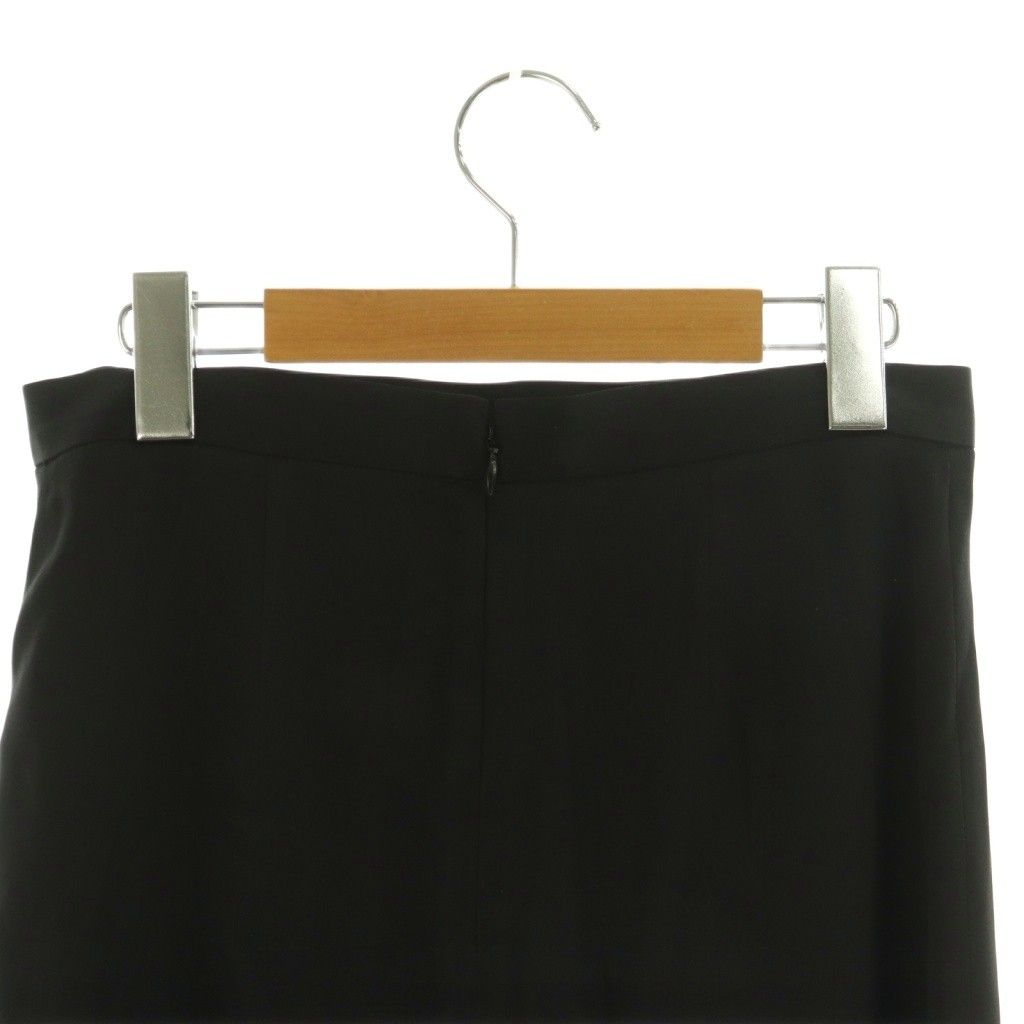 Celine Phoebe Philo Era Skirt Knee Length Silk 36 Black — view 5