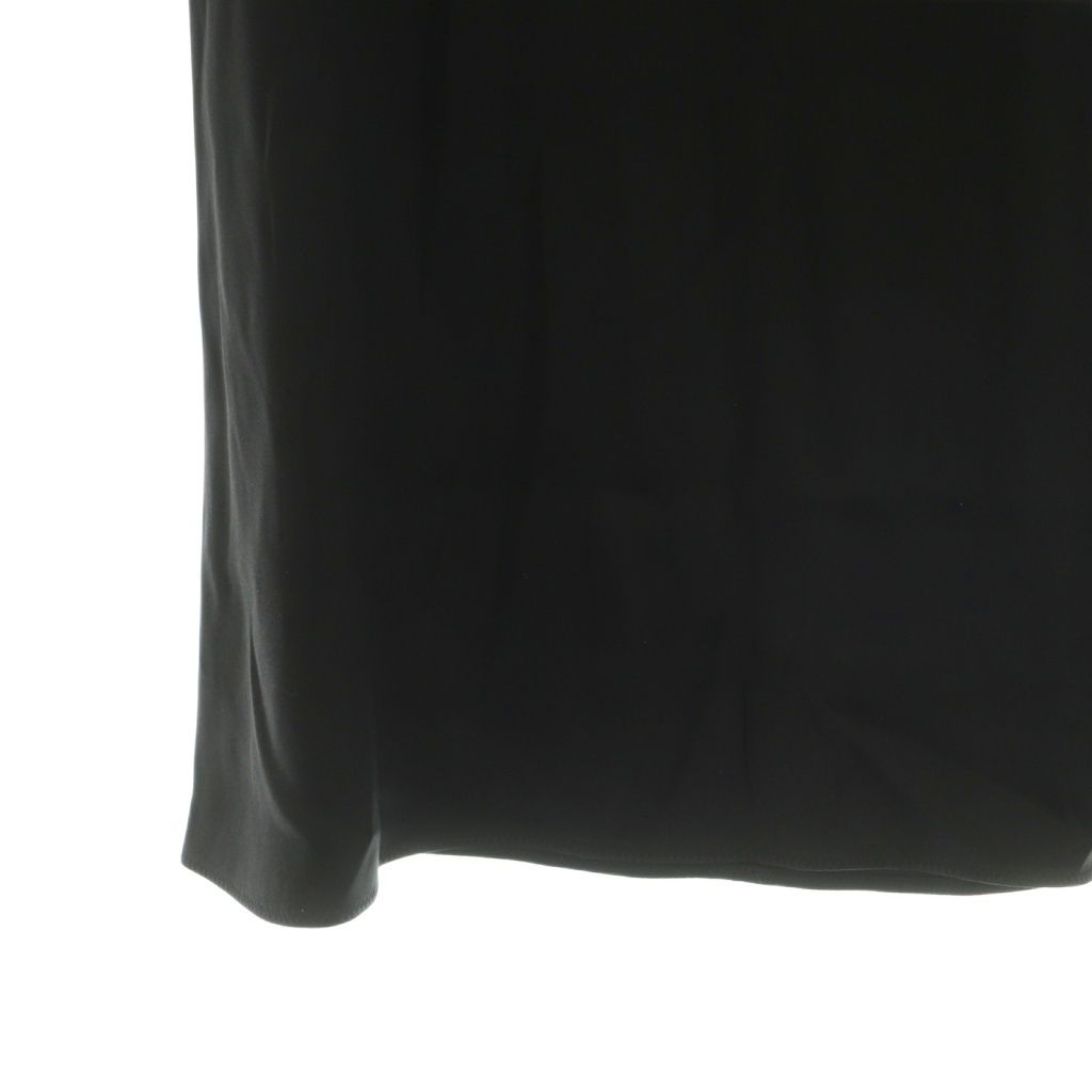 Celine Phoebe Philo Era Skirt Knee Length Silk 36 Black — view 4