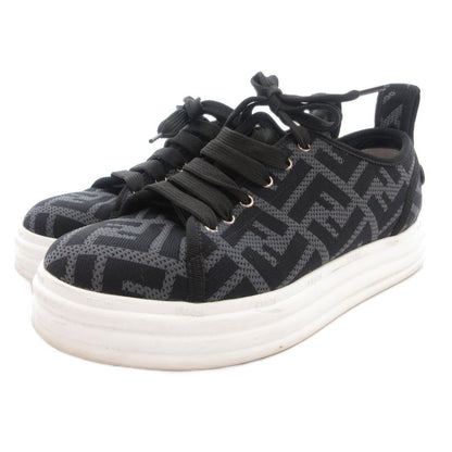 Fendi Sneakers Shoes Low Cut Zucca Pattern 36 Gray — view 2
