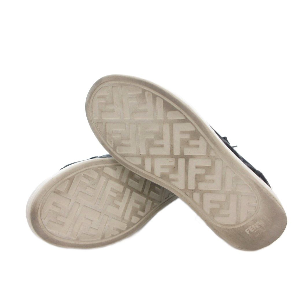 Fendi Sneakers Shoes Low Cut Zucca Pattern 36 Gray — view 6