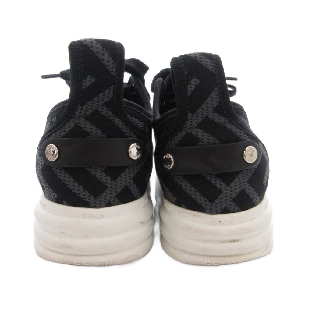 Fendi Sneakers Shoes Low Cut Zucca Pattern 36 Gray — view 4