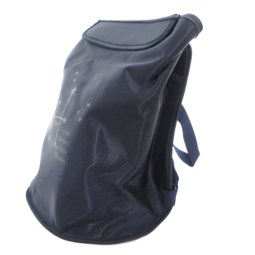 Hermes Travel Around the Stars Exhibition Limited Sherpa Backpack Day Logo — view 3