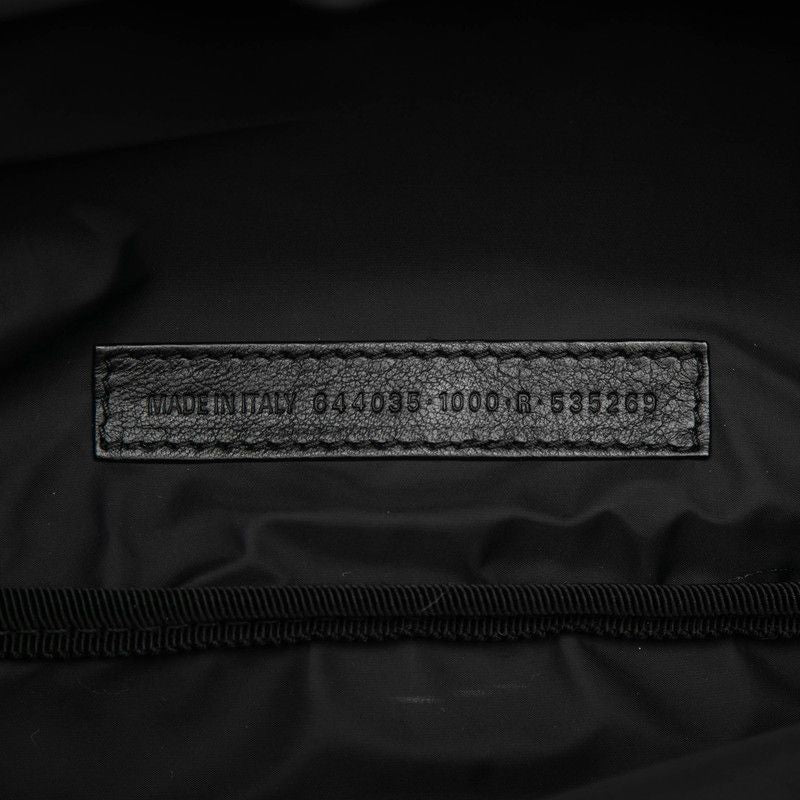 Balenciaga Army Large Belt Bag Black Polyester Polyamide — view 6