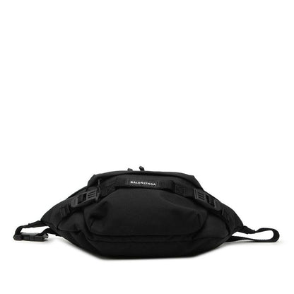 Balenciaga Army Large Belt Bag Black Polyester Polyamide — view 3
