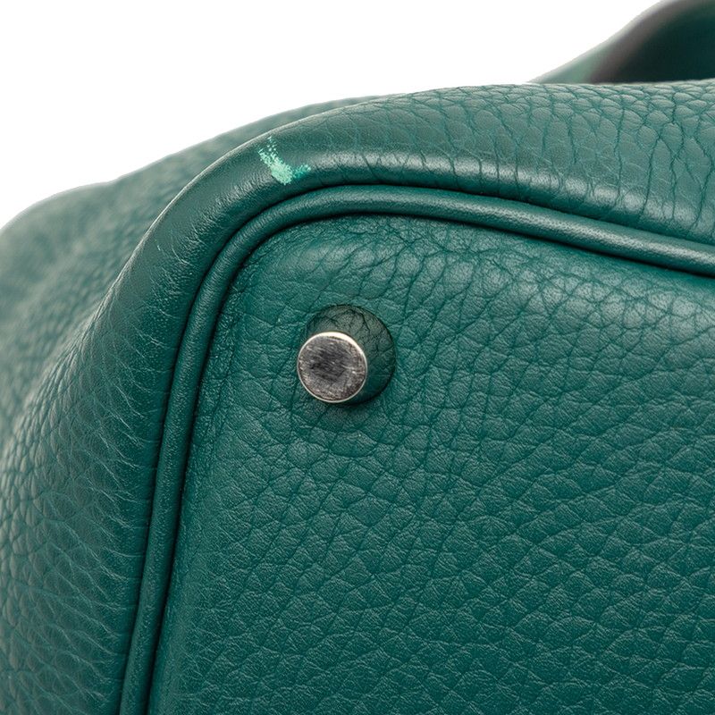 Hermes Picotin Lock PM Handbag Malachite Green Togo — view 4