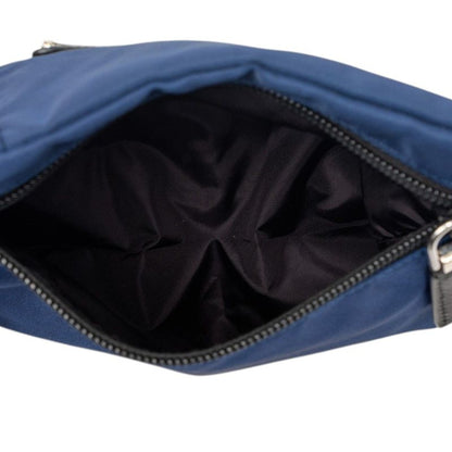 Prada Shoulder Bag Navy Black Nylon — view 4