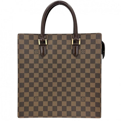 Louis Vuitton Tote Venice PM Handbag Damier Canvas Brown Gold — view 2