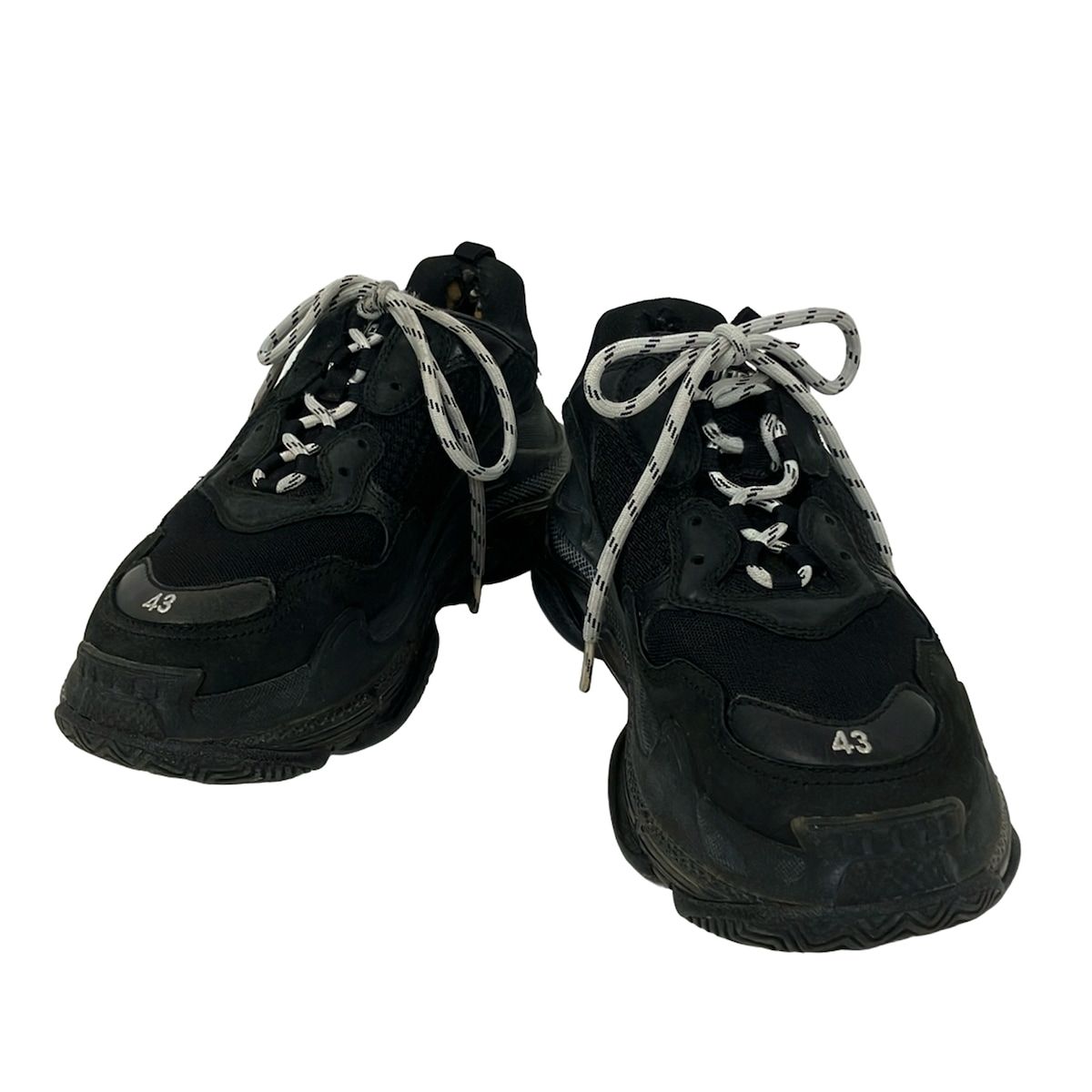 Balenciaga Sneakers Triple S Black Leather — view 2