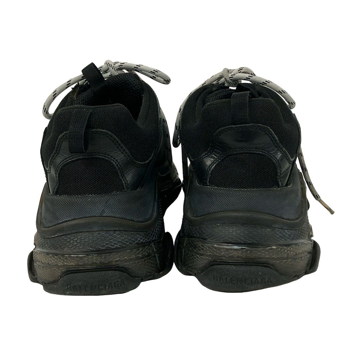 Balenciaga Sneakers Triple S Black Leather — view 3
