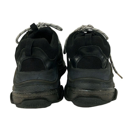 Balenciaga Sneakers Triple S Black Leather — view 3