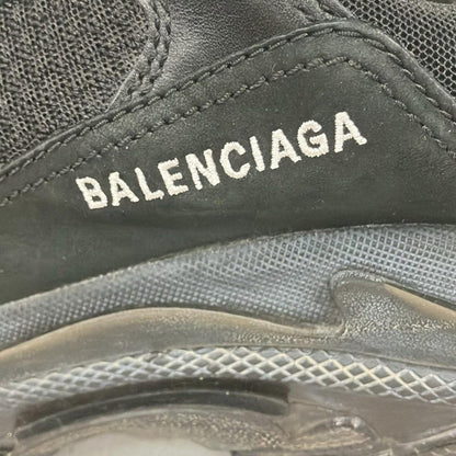 Balenciaga Sneakers Triple S Black Leather — view 5
