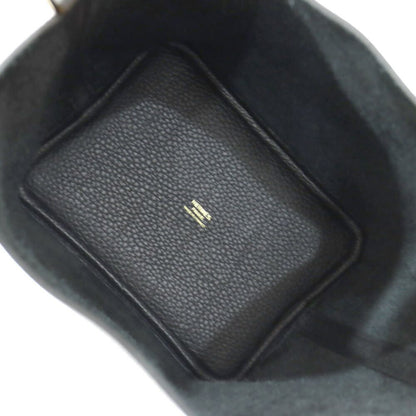 Hermes Picotin Lock PM Black Taurillon Gold Bag — view 9
