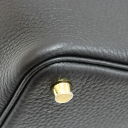 Hermes Picotin Lock PM Black Taurillon Gold Bag — view 7