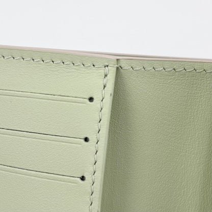 Louis Vuitton Trifold Wallet Monogram Mahina Portefeuille Compact Mini Ivory — view 7
