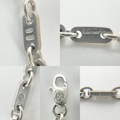 Cartier Bangle Figaro 18k WG Bracelet White Gold — view 3