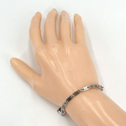 Cartier Bangle Figaro 18k WG Bracelet White Gold — view 2