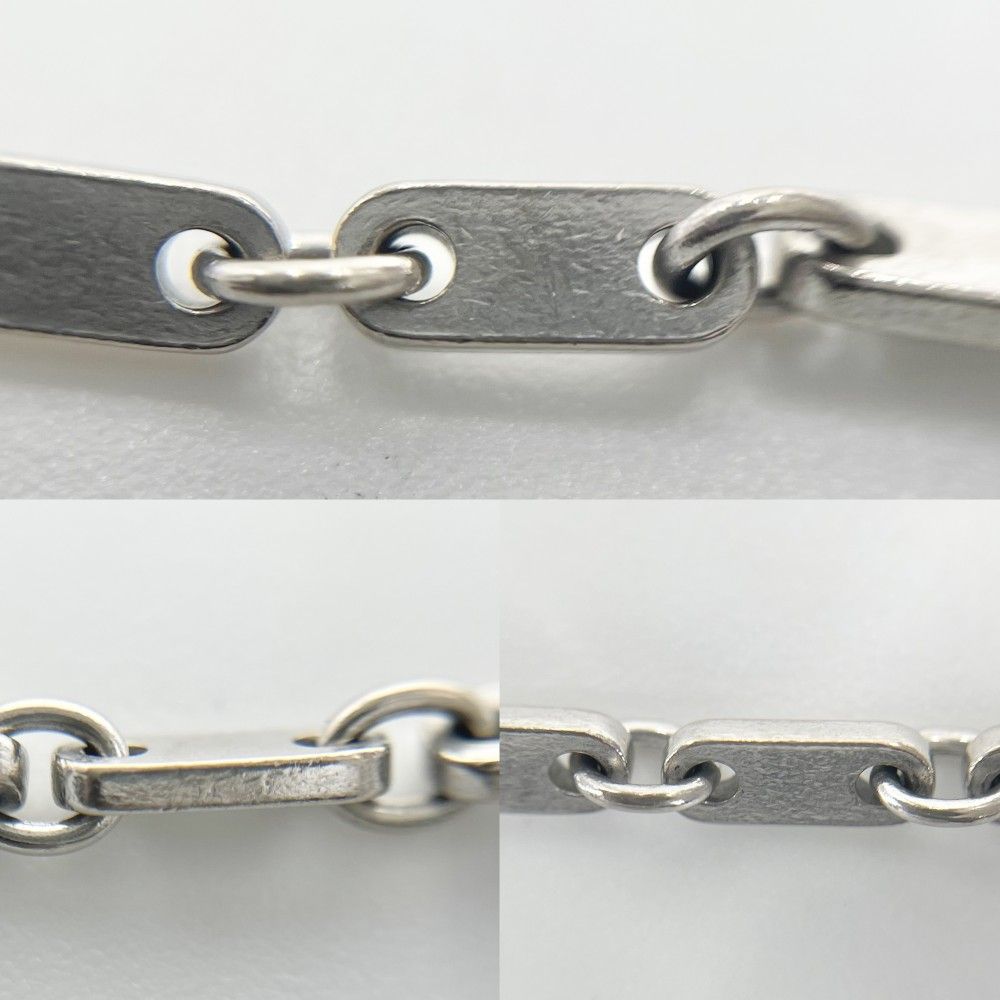 Cartier Bangle Figaro 18k WG Bracelet White Gold — view 5