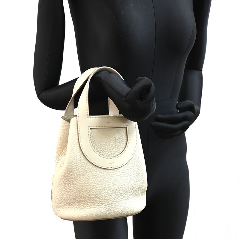 Hermes Handbag Silver — view 9
