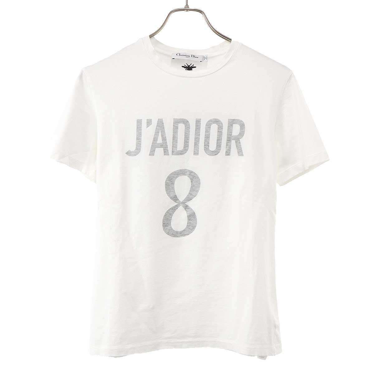 Dior J'adior 8 Numbering Print T-Shirt White XS
