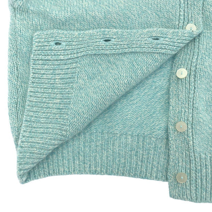 Dior Kids Embroidered Knit Cardigan Green — view 6