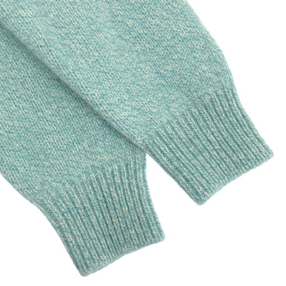 Dior Kids Embroidered Knit Cardigan Green — view 5