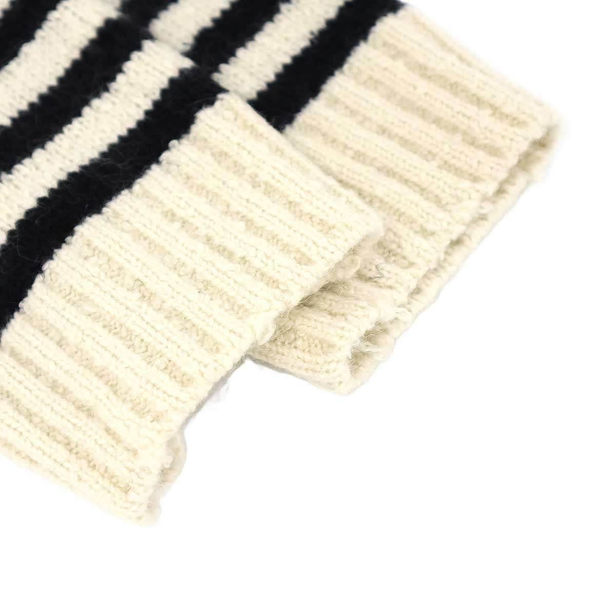 Dior Toile de Jouy Scottish Blend Knit Sweater Ivory Black — view 5