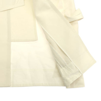 Celine by Phoebe Philo Double Belt Jacket 2 White 34 — view 6
