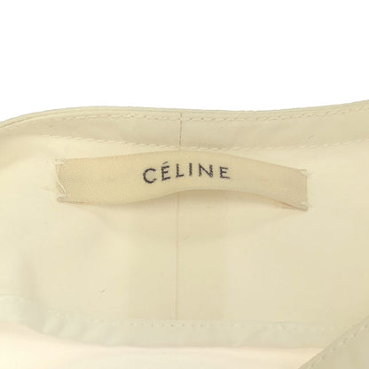 Celine by Phoebe Philo Double Belt Jacket 2 White 34 — view 3