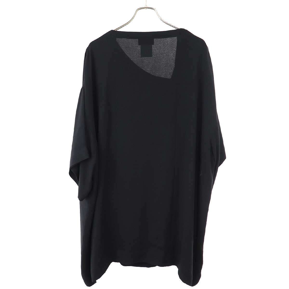 Chanel Pullover Silk Tunic Top Black 44 Sweater — view 2