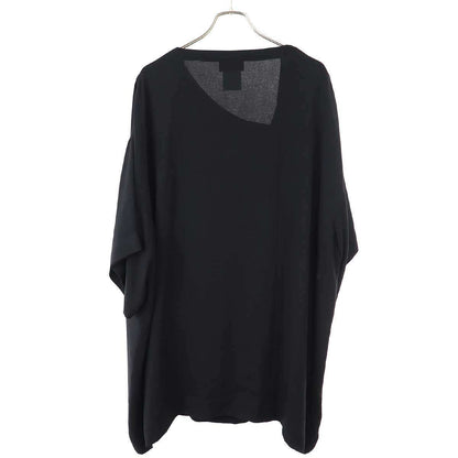 Chanel Pullover Silk Tunic Top Black 44 Sweater — view 2