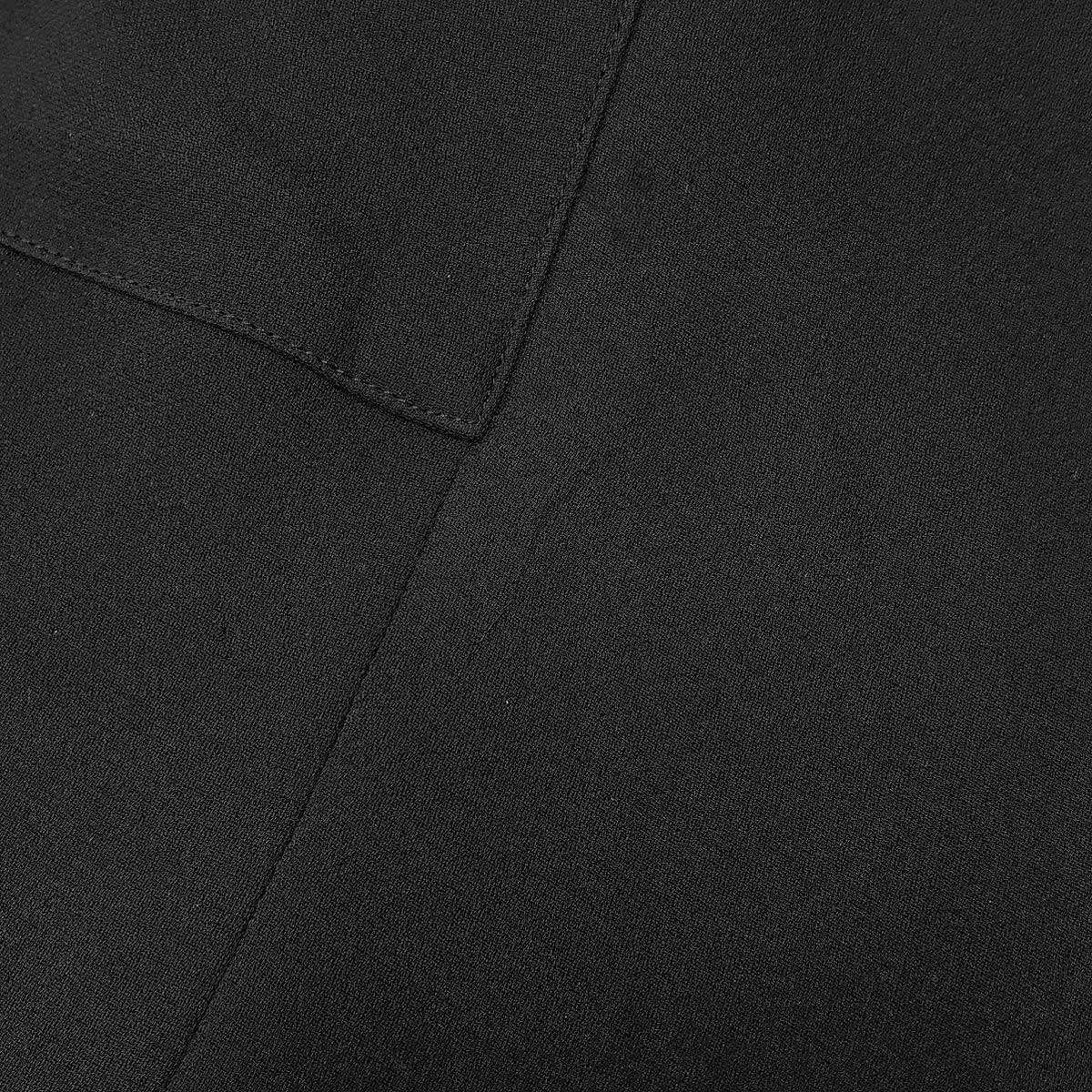 Chanel Pullover Silk Tunic Top Black 44 Sweater — view 9