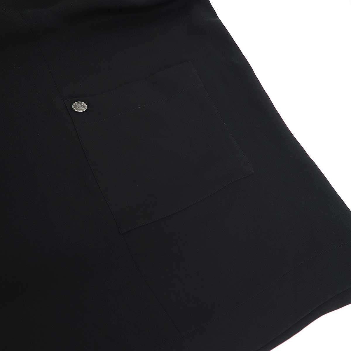 Chanel Pullover Silk Tunic Top Black 44 Sweater — view 6