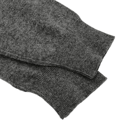 Dolce & Gabbana Neck Cashmere Knit Sweater Gray 46 — view 5