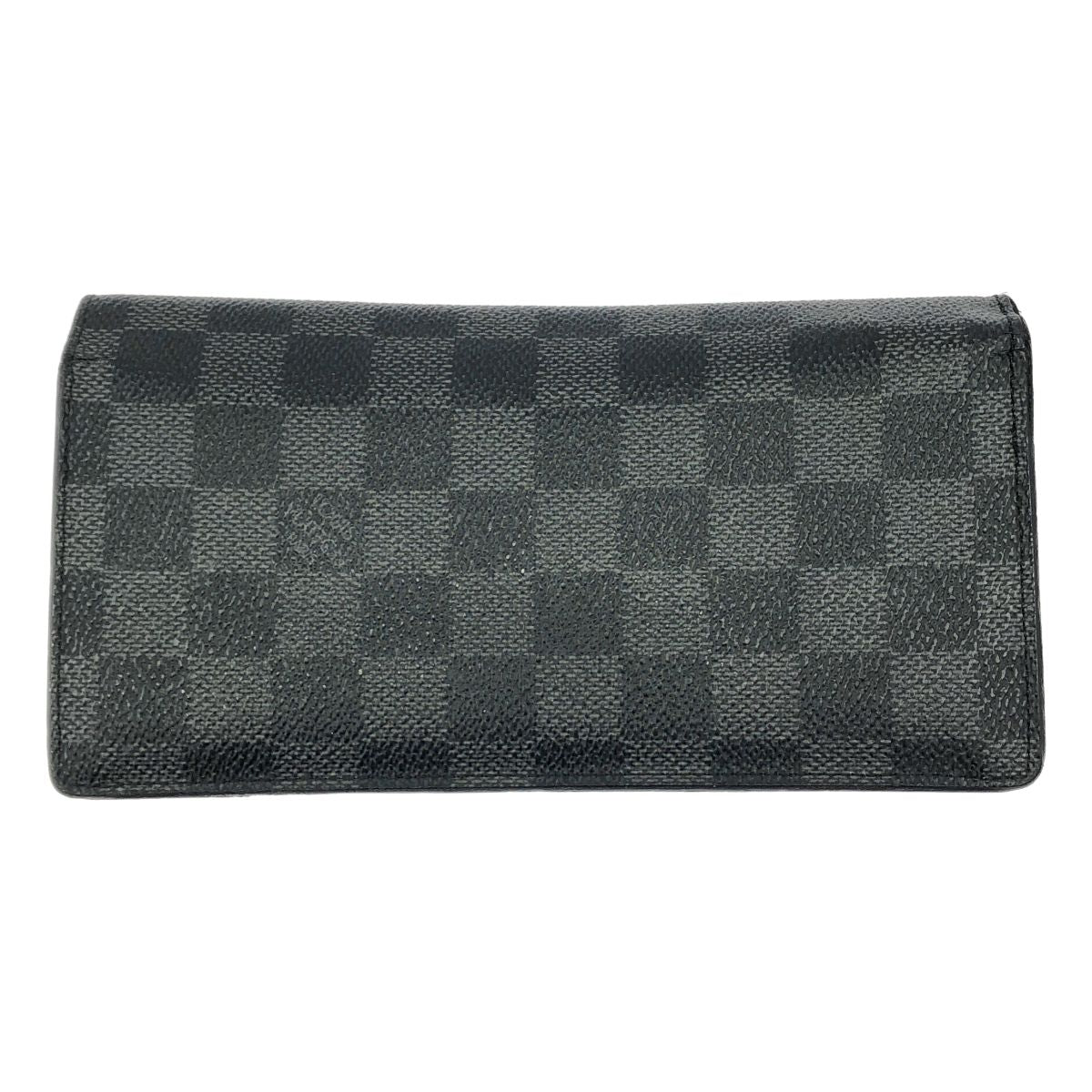 Louis Vuitton Portefeuille Brazza Damier Graphite Bifold Wallet Black — view 2