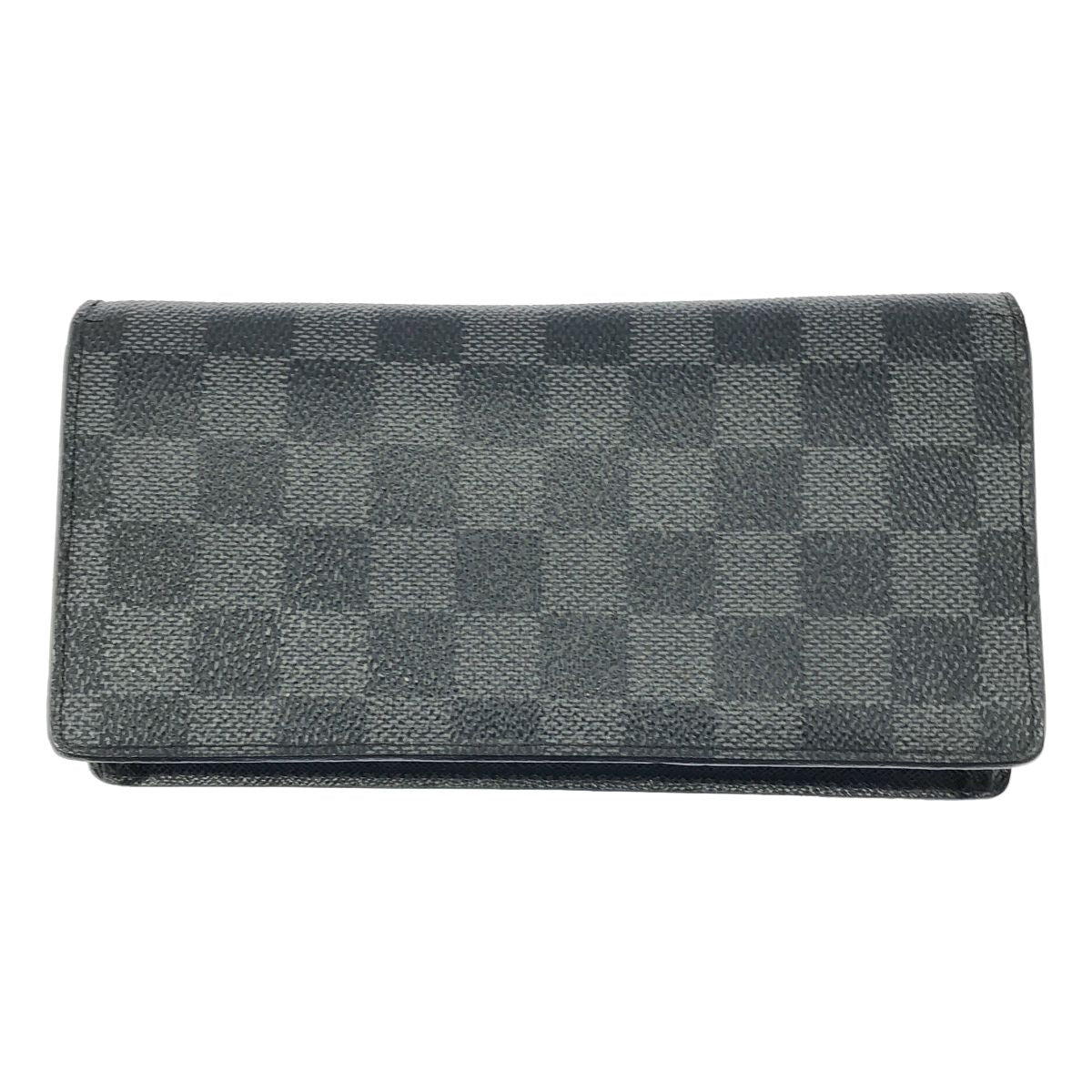 Louis Vuitton Portefeuille Brazza Damier Graphite Bifold Wallet Black