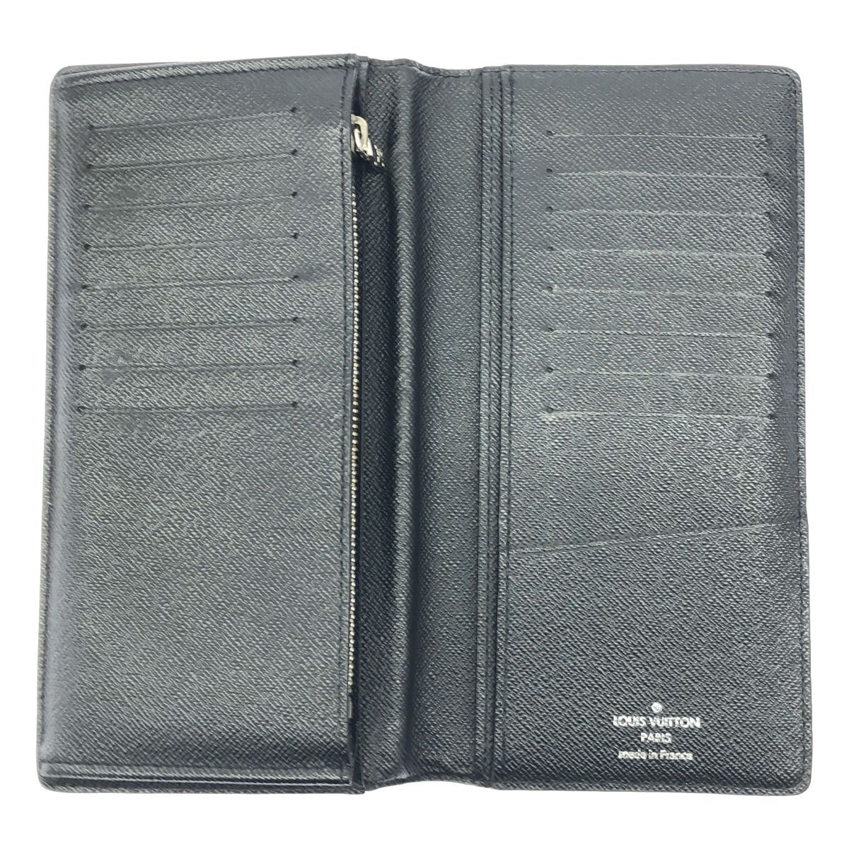 Louis Vuitton Portefeuille Brazza Damier Graphite Bifold Wallet Black — view 4