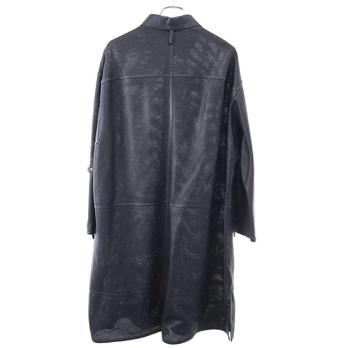 Hermes Perforated Leather Dress — view 2