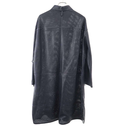 Hermes Perforated Leather Dress — view 2