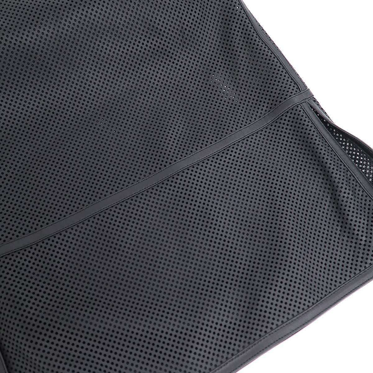 Hermes Perforated Leather Dress — view 6