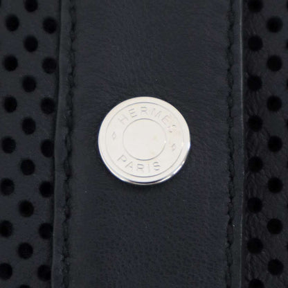 Hermes Perforated Leather Dress — view 8