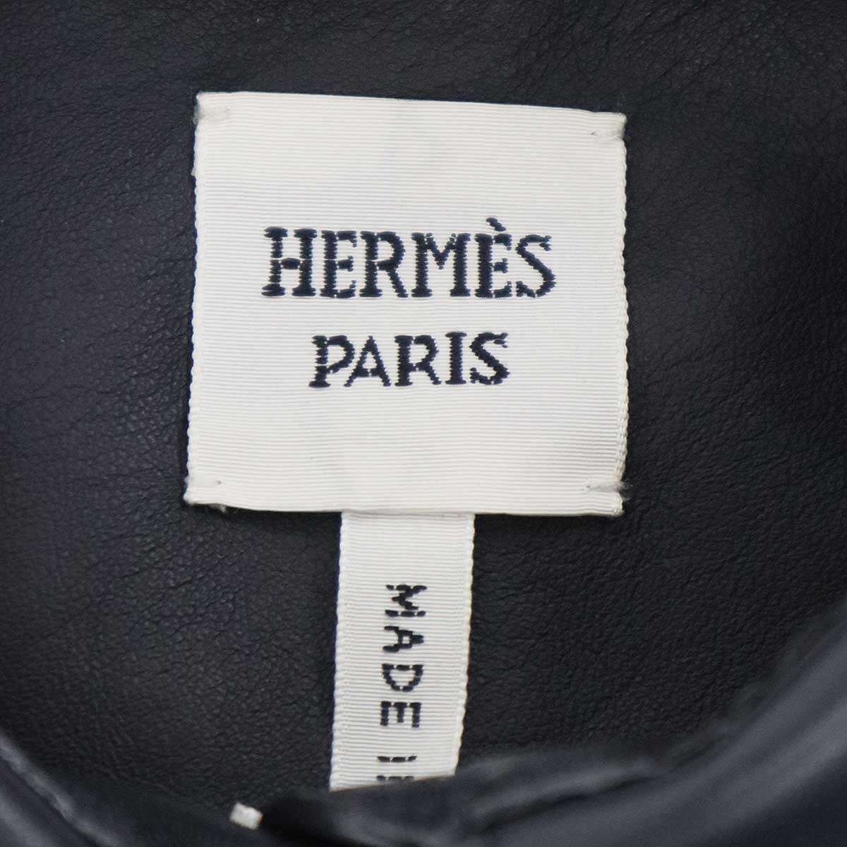 Hermes Perforated Leather Dress — view 3