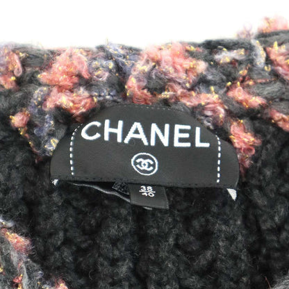 Chanel Pre Fall Cashmere Jersey Knit Cardigan Charcoal — view 3