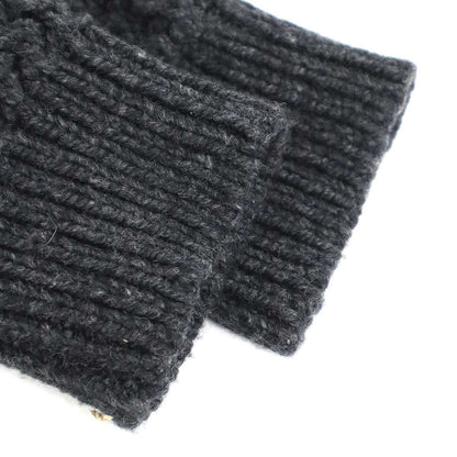 Chanel Pre Fall Cashmere Jersey Knit Cardigan Charcoal — view 5